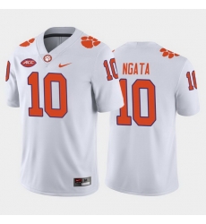 Clemson Tigers Joseph Ngata White Away Men'S Jersey