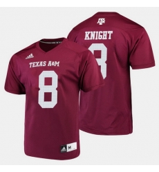 Men Texas A M Aggies Trevor Knight College Football Maroon Jersey