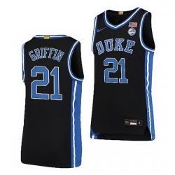 Duke Blue Devils Aj Griffin Black College Basketball 2021 22Limited Jersey