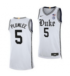 Duke Blue Devils Mason Plumlee The Brotherhood 2021 22 Alumni Limited Jersey