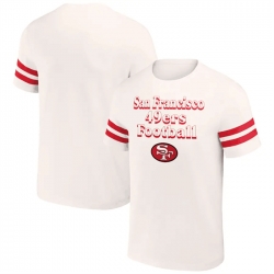 Men San Francisco 49ers Cream X Darius Rucker Collection Vintage T Shirt