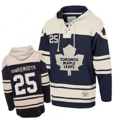 Maple Leafs #25 James Van Riemsdyk Blue Sawyer Hooded Sweatshirt Stitched NHL Jersey