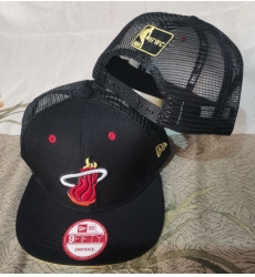 Miami Heat Snapback Cap 24E35