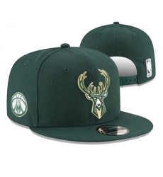 Milwaukee Bucks NBA Snapback Cap 001