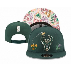 Milwaukee Bucks NBA Snapback Cap 004