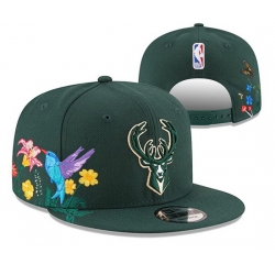 Milwaukee Bucks NBA Snapback Cap 005