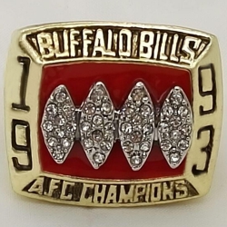 NFL Buffalo Bills 1993 Championship Ring