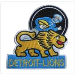 Stitched NFL Detroit Lions Throwback Patch