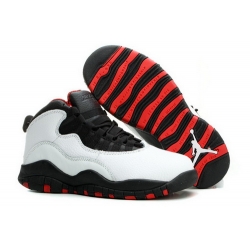 Air Jordan 10 Shoes 2014 Womens White Black Red