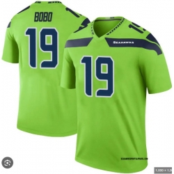 NFL Nike Seattle Seahawks Jake Bobo #19 Light Green Stitched NFL jersey