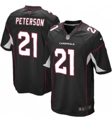 Men Nike Arizona Cardinals 21 Patrick Peterson Game Black Alternate NFL Jersey