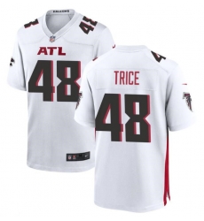 Men Atlanta Falcons 48 Bralen Trice White Limited Stitched Football Game Jersey