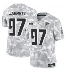 Men Atlanta Falcons 97 Grady Jarrett 2024 F U S E Arctic Camo Salute To Service Limited Stitched Football Jersey