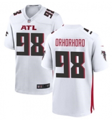 Men Atlanta Falcons 98 Ruke Orhorhoro White Limited Stitched Football Game Jersey