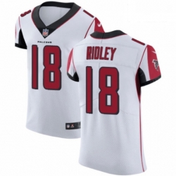 Men Nike Atlanta Falcons 18 Calvin Ridley White Vapor Untouchable Elite Player NFL Jersey