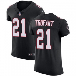 Nike Falcons #21 Desmond Trufant Black Alternate Mens Stitched NFL Vapor Untouchable Elite Jersey