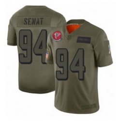 Womens Atlanta Falcons 94 Deadrin Senat Limited Camo 2019 Salute to Service Football Jersey