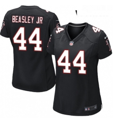 Womens Nike Atlanta Falcons 44 Vic Beasley Game Black Alternate NFL Jersey