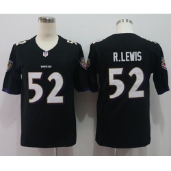 Nike Ravens 52 Ray Lewis Black Vapor Untouchable Player Limited Jersey