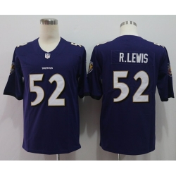 Nike Ravens 52 Ray Lewis Purple Vapor Untouchable Player Limited Jersey