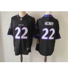 Women Baltimore Ravens  22 Derrick Henry purple F U S E  Vapor Football Jersey