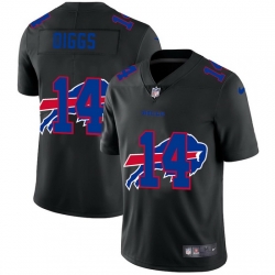 Buffalo Bills 14 Stefon Diggs Men Nike Team Logo Dual Overlap Limited NFL Jersey Black