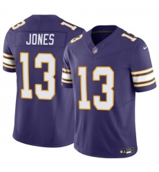 Men-27s-Minnesota-Vikings--2313-Daniel-Jones-Purple-2023-F-U-S-E--Throwback-Vapor-Untouchable-Limited-Stitched-Jersey-195-57054