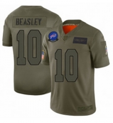 Men Buffalo Bills 10 Cole Beasley Limited Camo 2019 Salute to Service Football Jersey