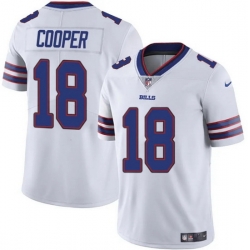 Men Buffalo Bills 18 Amari Cooper White 2024 Vapor Untouchable Limited Stitched Football Jersey