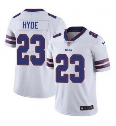 Men Buffalo Bills 23 Micah Hyde White Vapor Untouchable Limited Stitched Jersey