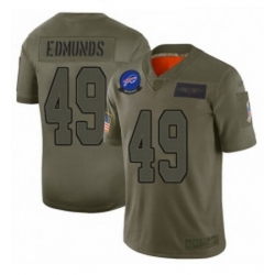 Men Buffalo Bills 49 Tremaine Edmunds Limited Camo 2019 Salute to Service Football Jersey