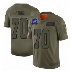 Men Buffalo Bills 70 Cody Ford Limited Camo 2019 Salute to Service Football Jersey