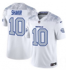 Men Buffalo Bills 97 Joey Bosa White 2025 F U S E  With Farewell Patch Vapor Untouchable Limited Stitched Football Jersey