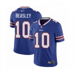 Mens Buffalo Bills 10 Cole Beasley Royal Blue Team Color Vapor Untouchable Limited Player Football Jersey