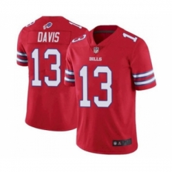 Men's Buffalo Bills #13 Gabriel Davis Red Vapor Untouchable Limited Jersey