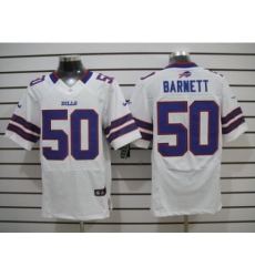 Nike Buffalo Bills 50 Nick Barnett White Elite NFL Jersey