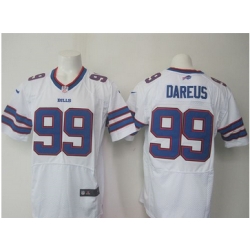 Nike Buffalo Bills #99 Marcell Dareus White Mens Stitched NFL Elite Jersey