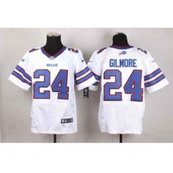 nike nfl jerseys buffalo bills 24 gilmore white[Elite]