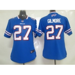 Women Nike Buffalo Bills 27 Gilmore Jersey