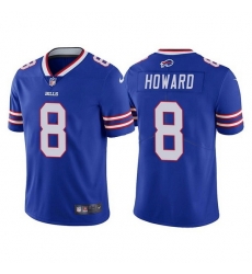 Youth Buffalo Bills 8 O J  Howard Royal Vapor Untouchable Limited Stitched Jersey