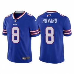 Youth Buffalo Bills 8 O J  Howard Royal Vapor Untouchable Limited Stitched Jersey