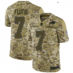 Youth Buffalo Bills Doug Flutie Camo Limited 2018 Salute to Service Jersey