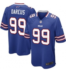 Youth Buffalo Bills Marcell Dareus Nike Royal Blue Team Color Game Jersey