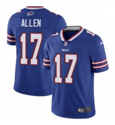 Youth Nike Buffalo Bills 17 Josh Allen Royal Blue Team Color Vapor Untouchable Limited Player NFL Jersey