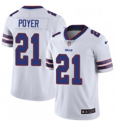 Youth Nike Buffalo Bills 21 Jordan Poyer Elite White NFL Jersey