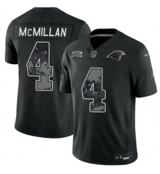 Men Carolina Panthers 4 Tetairoa McMillan Black F U S E 2026 Salute to Service Limited Stitched Football Jersey Men Carolina Panthers 4 Tetairoa McMillan Black F U S E 2026 Salute to Service Limited Stitched Football Jersey