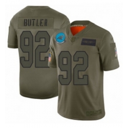 Men Carolina Panthers 92 Vernon Butler Limited Camo 2019 Salute to Service Football Jersey