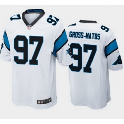 Nike Panthers 97 Yetur Gross Matos White 2020 NFL Draft First Round Pick Vapor Untouchable Limited Jersey