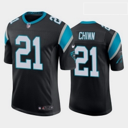 men jeremy chinn carolina panthers black vapor limited jersey 