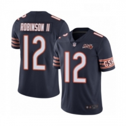 Mens Chicago Bears 12 Allen Robinson Navy Blue Team Color 100th Season Limited Football Jersey Mens Chicago Bears 12 Allen Robinson Navy Blue Team Color 100th Season Limited Football Jersey